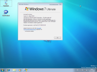 Windows 7 Ultimate build 7000 - widok pulpitu
